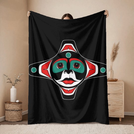 American Indigenous Clothing Premium Throw Blankets