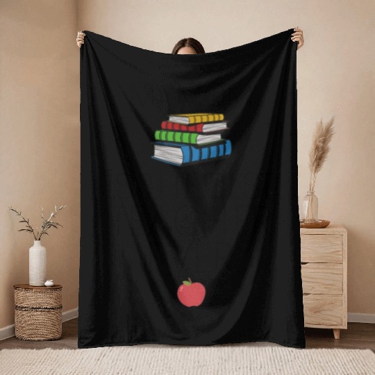 Teacher Baby - My Mom is the Best Teacher Ever Throw Blankets