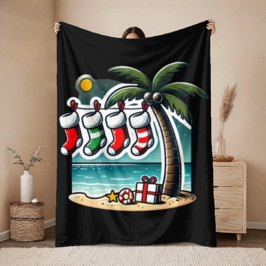 Its Christmas in July folks! Throw Blankets