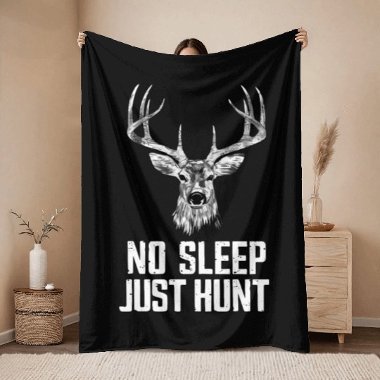 Ultimate Deer Hunting Lifestyle: Celebrate Throw Blankets