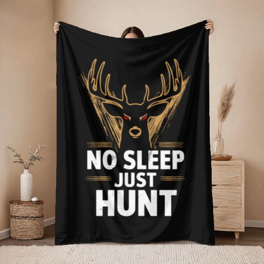 Ultimate Deer Hunting Lifestyle: Celebrate Throw Blankets