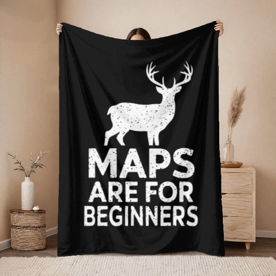 Ultimate Deer Hunting Lifestyle: Celebrate Throw Blankets