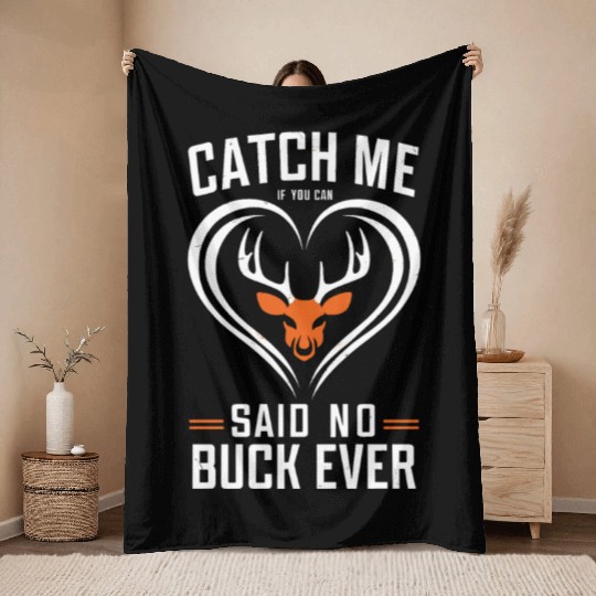 Ultimate Deer Hunting Lifestyle: Celebrate Throw Blankets