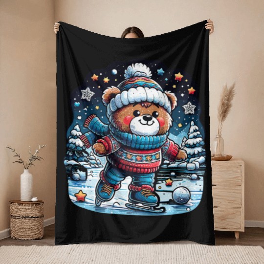 Dad Making Fathers Day Throw Blankets