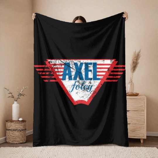 Axel Foley Homage Throw Blankets