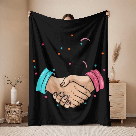 Ideal Friendship Day Gifts: Spread Joy & Happiness Throw Blankets