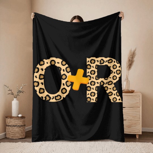 ONIKA + ROGUE LEOPARD PRINT Throw Blankets