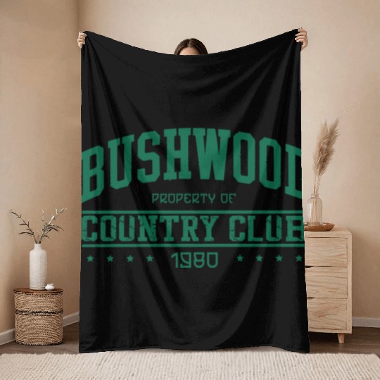 Bushwood Country Club 1980 Throw Blankets