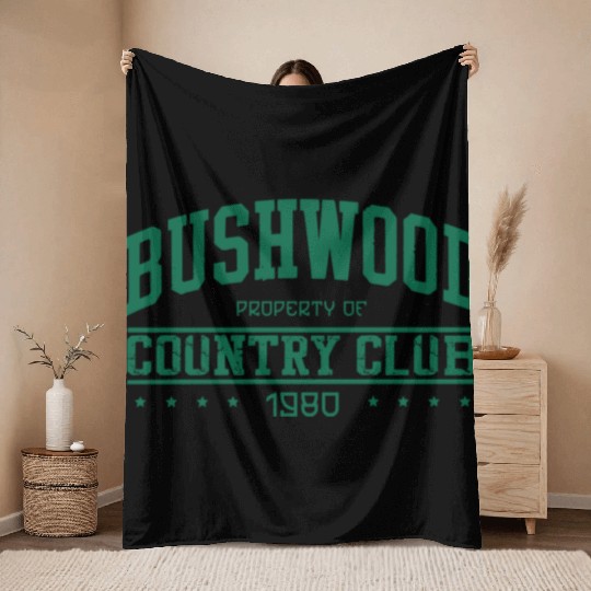 Bushwood Country Club 1980 Throw Blankets