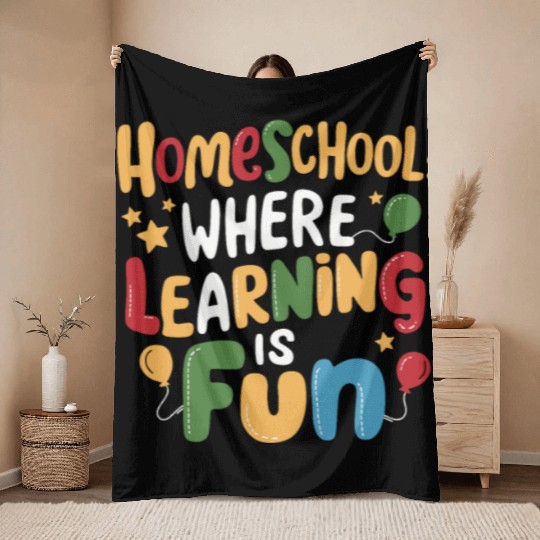 Embrace The Homeschool Journey With Your Throw Blankets