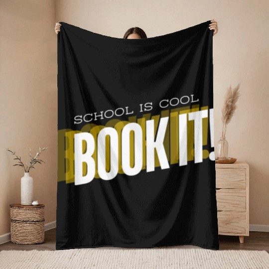 Funny back to school Throw Blankets for adults