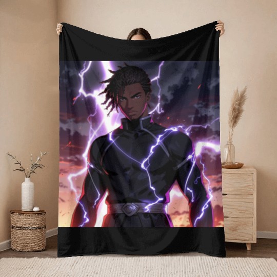 Make a Storm Breathing Hashira: Throw Blankets