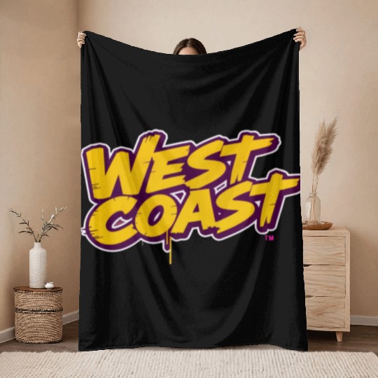 West Coast Throw Blankets
