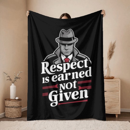 Mobster Gangster Mafia Organized Crime Boss Throw Blankets