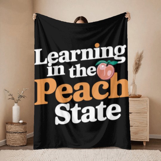 Georgia Homeschool Adventures Georgia Throw Blankets
