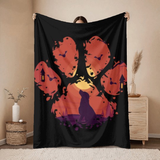 Groovy Senior Mom Class of 2025 Back To School Gra Throw Blankets