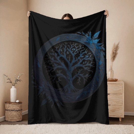 Tree of Life Throw Blankets