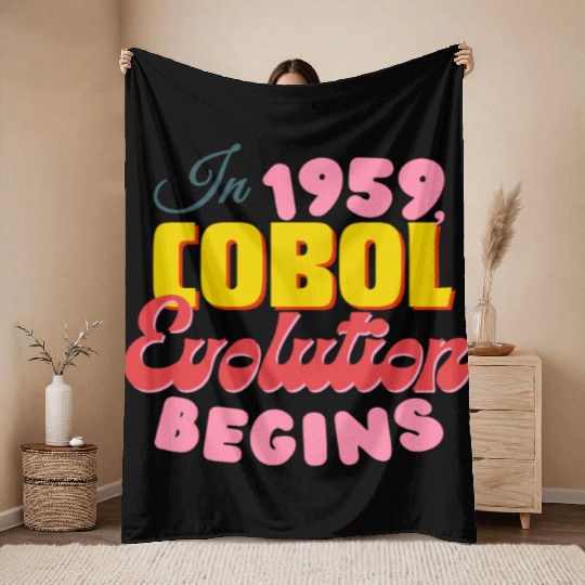 Cobol Programming Language Evolution 1959 Throw Blankets