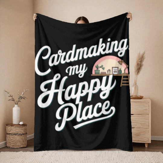 Cardmaker Scrapbooking Cardmaking Kits for Adults Throw Blankets