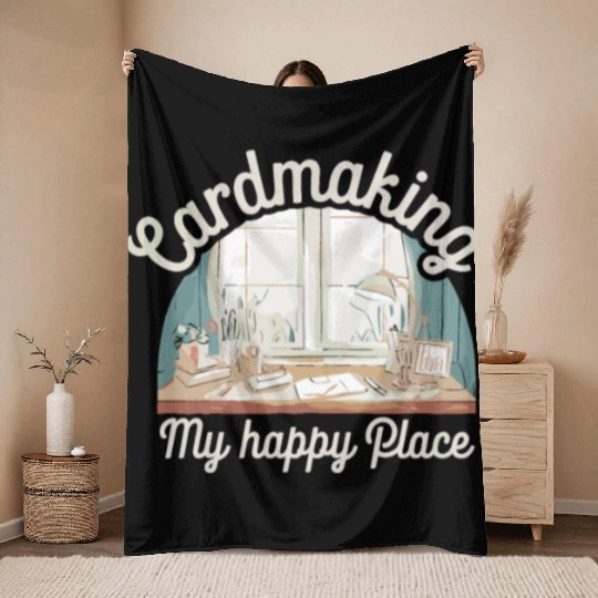 Cardmaker Scrapbooking Cardmaking Kits for Adults Throw Blankets