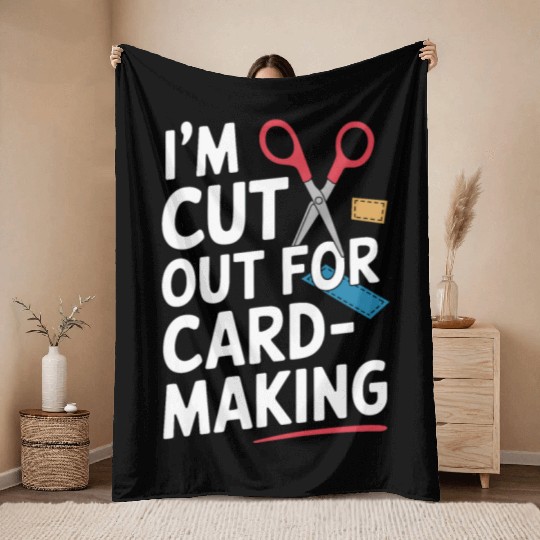 Cardmaker Scrapbooking Cardmaking Kits for Adults Throw Blankets