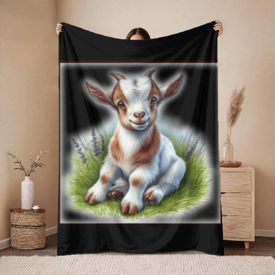 Cute baby animals Throw Blankets
