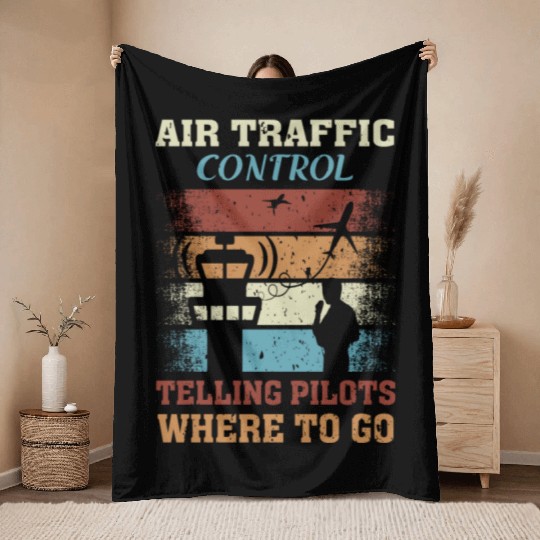 Funny Air Traffic Control Telling Pilots Where to Throw Blankets
