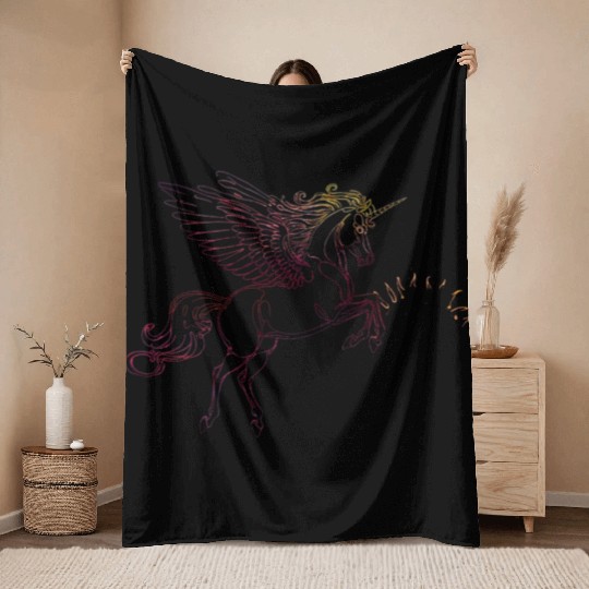 THE BEST Throw Blankets Guardian Angel