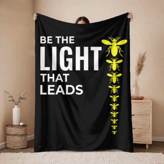 Fireflies Firefly Lightning Bug Insect Collector Throw Blankets