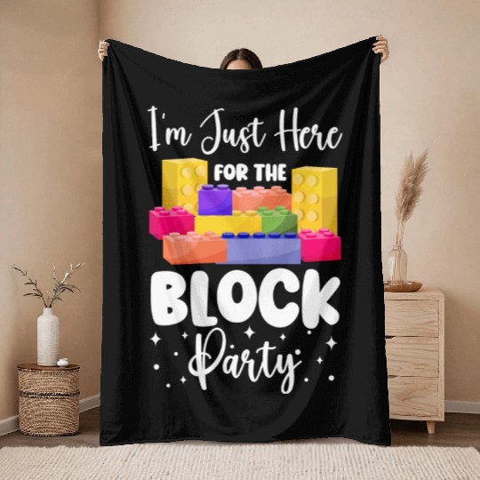 Terminal Blocks Child Games Creative Throw Blankets