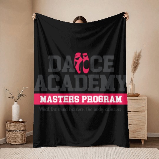 Dance Academy - Master’s Program Throw Blankets