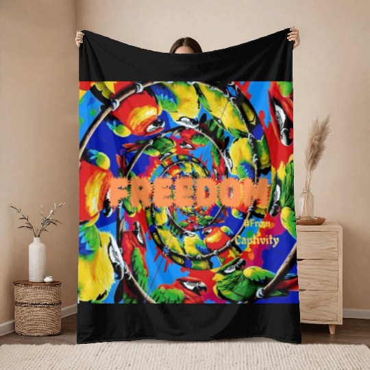 Freedom Throw Blankets