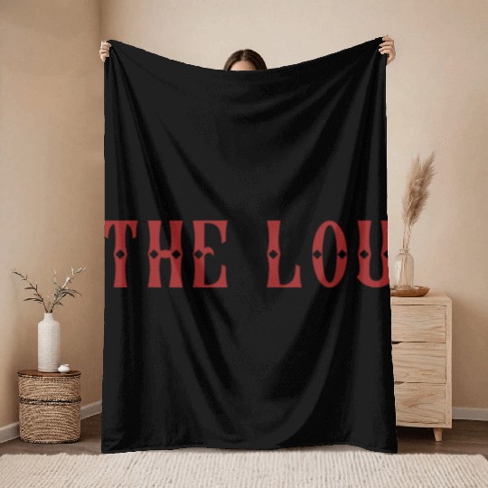 The Lou - Retro St Louis Throw Blankets