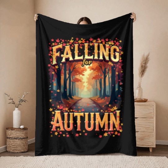 Embrace Seasonal Beauty Falling for Autumn Throw Blankets