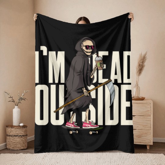 I'm Dead On Inside | Hilarious | Cheers to Comedy Throw Blankets