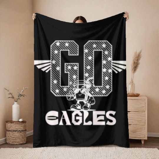 Go Wildcats Team Spirit Gift for Men, Women, Boys, Throw Blankets
