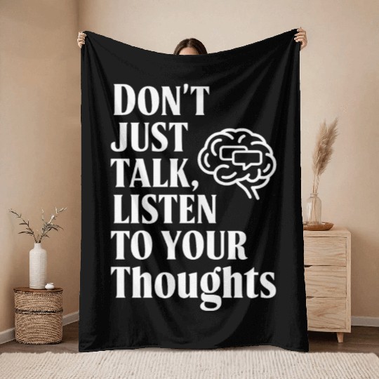 Understanding Psychology Mind and Behavior Throw Blankets