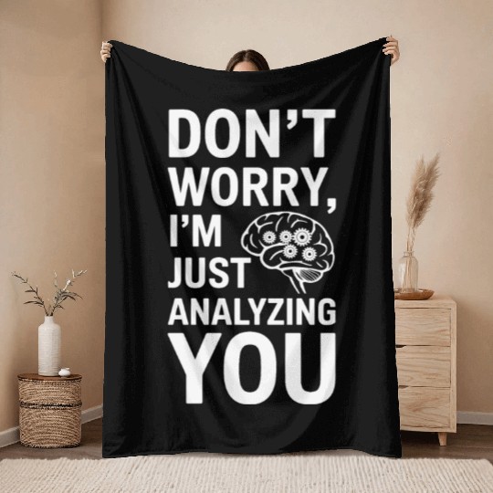 Understanding Psychology Mind and Behavior Throw Blankets