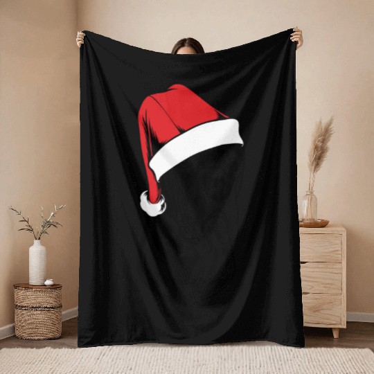 CANE CORSO Christmas Magic Unleashed with style Throw Blankets