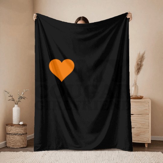 I Love Cougars Cougar Humor Valentine's Day 1WH2 Throw Blankets