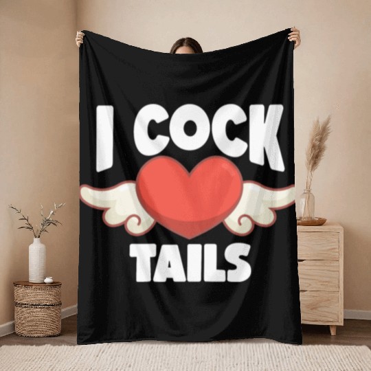 Funny I Love Cocktails 8 Throw Blankets
