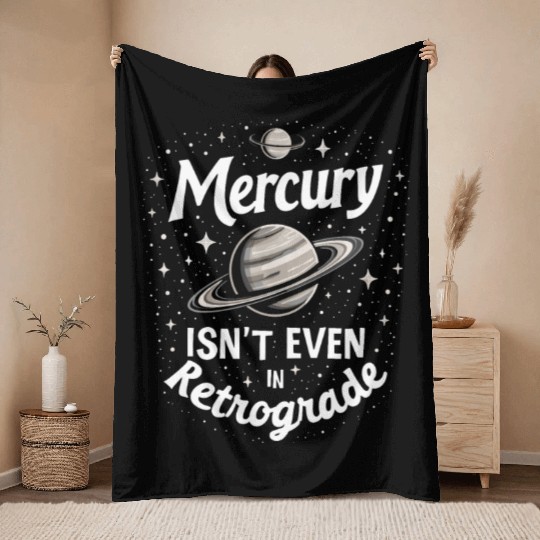 Astrology Skeptic Critical Thinking Throw Blankets