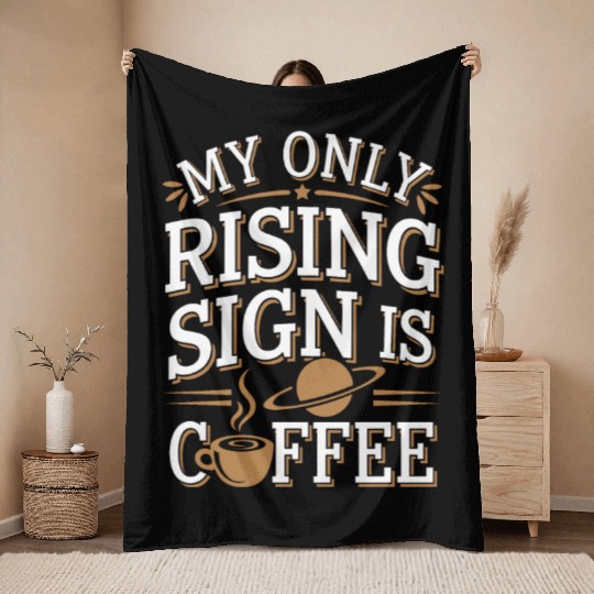 Astrology Skeptic Critical Thinking Throw Blankets