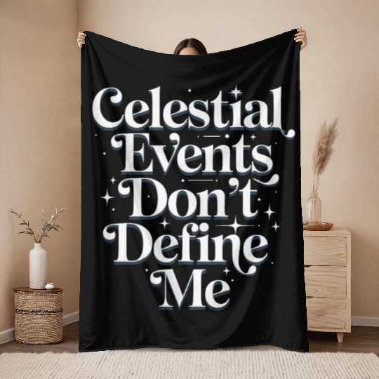 Astrology Skeptic Critical Thinking Throw Blankets