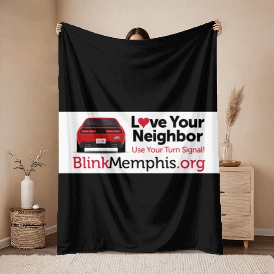 Blink Memphis Throw Blankets