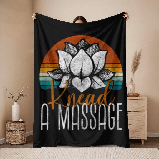 Spa Meditation Massage Youth Throw Blankets