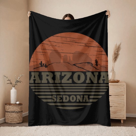 Arizonna Sedona Throw Blankets