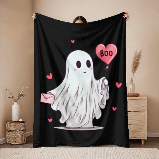 Valentines Day, Retro Valentine, Coquete Valentine Throw Blankets