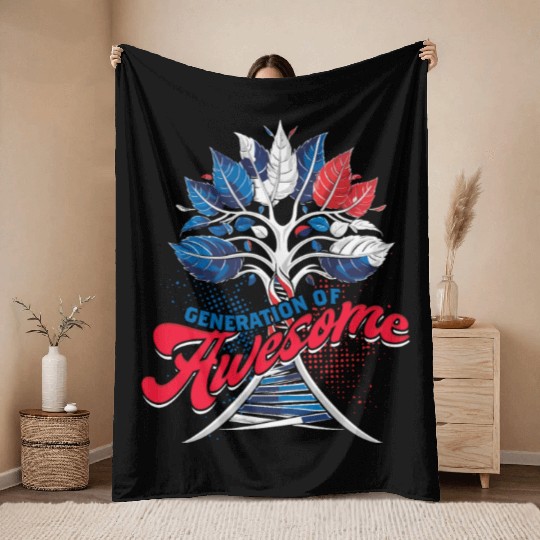 Genealogy Genealogist Ancestry Throw Blankets