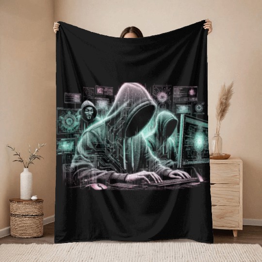 Programmer Computer Science Informatics Throw Blankets